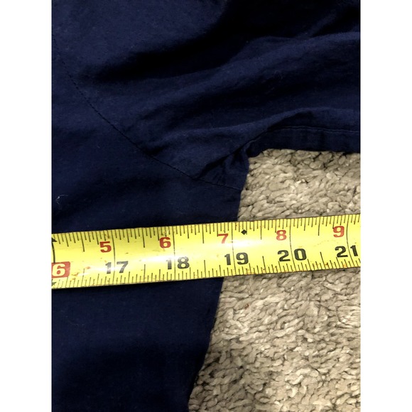 Lilly Pulitzer Women's Sarasota Beaded Tunic Top Size Small Navy Cotton - Picture 12 of 13